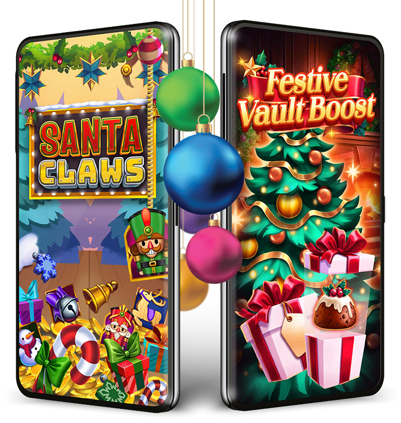 phone display of games