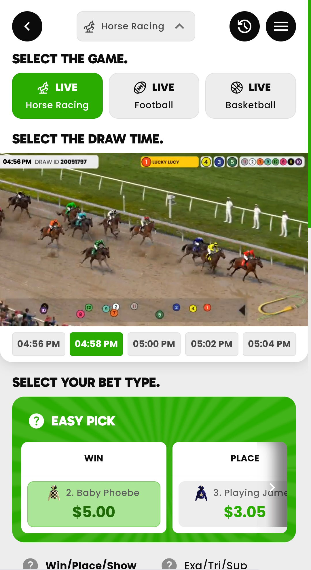 horse racing